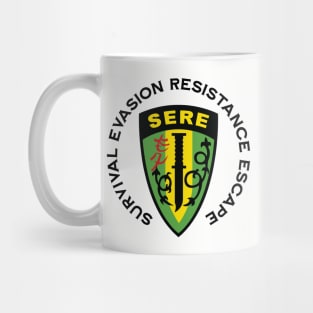 Survival Evasion Resistance Escape SERE School Mug